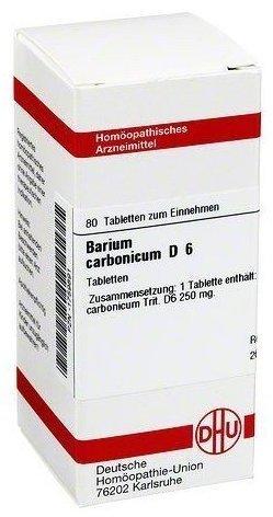 DHU Barium Carbonicum D 6 Tabletten (80 Stk.)