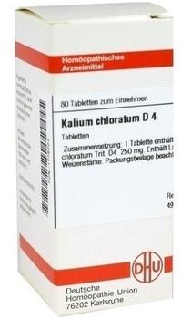 DHU Kalium Chlorat. D 4 Tabletten (80 Stk.)