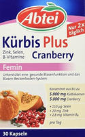 Abtei Cranberry Plus K&uuml;rbis Femina 30 St