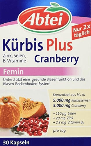 Omega Pharma Deutschland GmbH ABTEI Kürbis Plus Cranberry