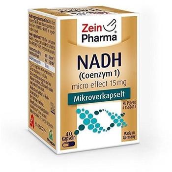 ZeinPharma NADH Coenzym 1 micro effect 15 mg Kapseln (40 Stk.)