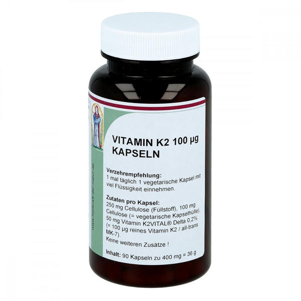 Reinhildis Apotheke Vitamin K2 100 µg Mk7 Kapseln (90 Stk.)