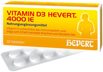 Hevert Vitamin D3 Hevert 4.000 I.E. Tabletten (30 Stk.)