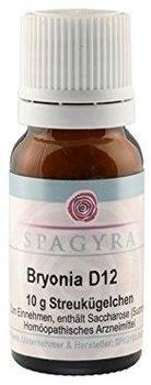 Spagyra Bryonia D 12 Globuli (10 g)