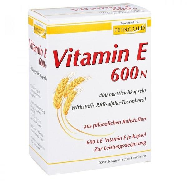 Vitamin E 600 N Weichkapseln (100 Stk.)