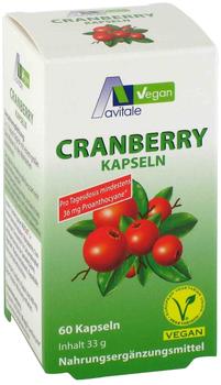 Avitale Cranberry Vegan 400 mg Kapseln (60 Stk.)