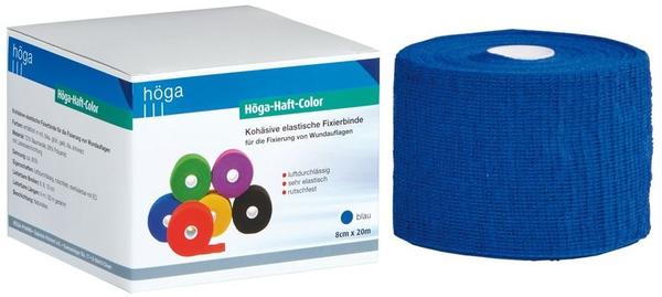 Höga-pharm G höcherl Höga Haft Color Fixierb. 8 cmx20 m blau