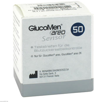 Medi-Spezial GlucoMen Areo Sensor Teststreifen (50 Stk.)