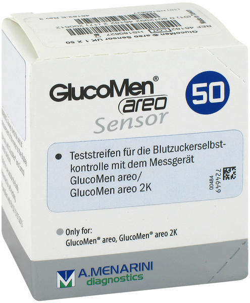 Emra-Med GlucoMen Areo Sensor Teststreifen (50 Stk.)