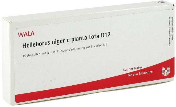 Wala-Heilmittel Helleborus Niger E Planta Tota D 12 Ampullen (10 x 1 ml)