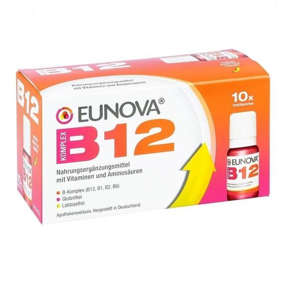 Eunova B12 Komplex Trinkfläschchen (10 x 10 ml)