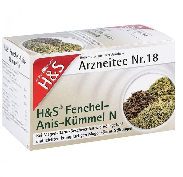 H&S Fenchel-Anis-Kümmel N Filterbeutel (20x2,0g)