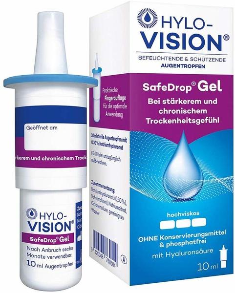 Hylo-Vision SafeDrop Gel Augentropfen (10 ml)