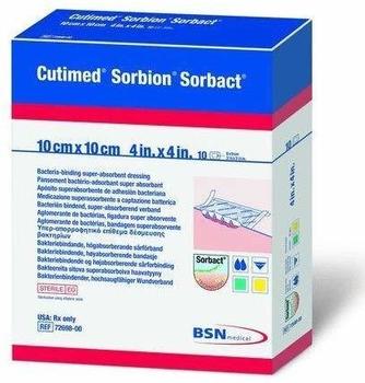 BSN MEDICAL GMBH Cutimed Sorbion Sorbact 10x10cm