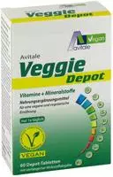 PZN-DE 11565248, Avitale Veggie Depot Vitamine+Mineralstoffe Tabletten, 60 St,