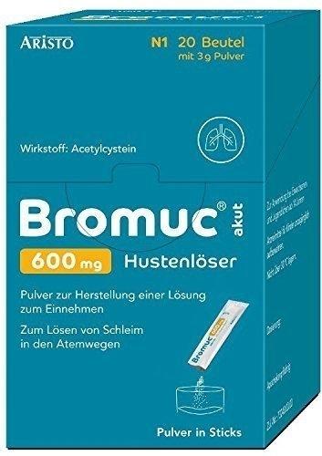 Bromuc akut 600 mg Hustenlöser Pulver (20 Stk.)