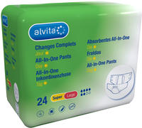 Alvita All-in-one Inkontinenzhose super 24 St