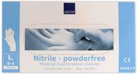 ABENA 1999912585, ABENA Nitril-Handschuhe wei&szlig;, ungepudert VE 100 St&uuml;ck L,