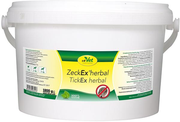 cdVet ZeckEx herbal 1,8kg