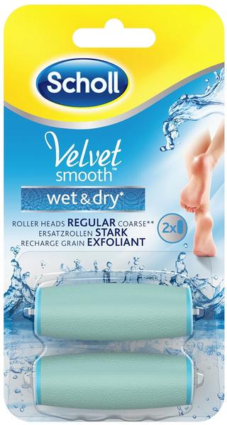 Scholl Velvet Smooth Pedi Wet & Dry Ersatzrollen Standard (2 Stk.)