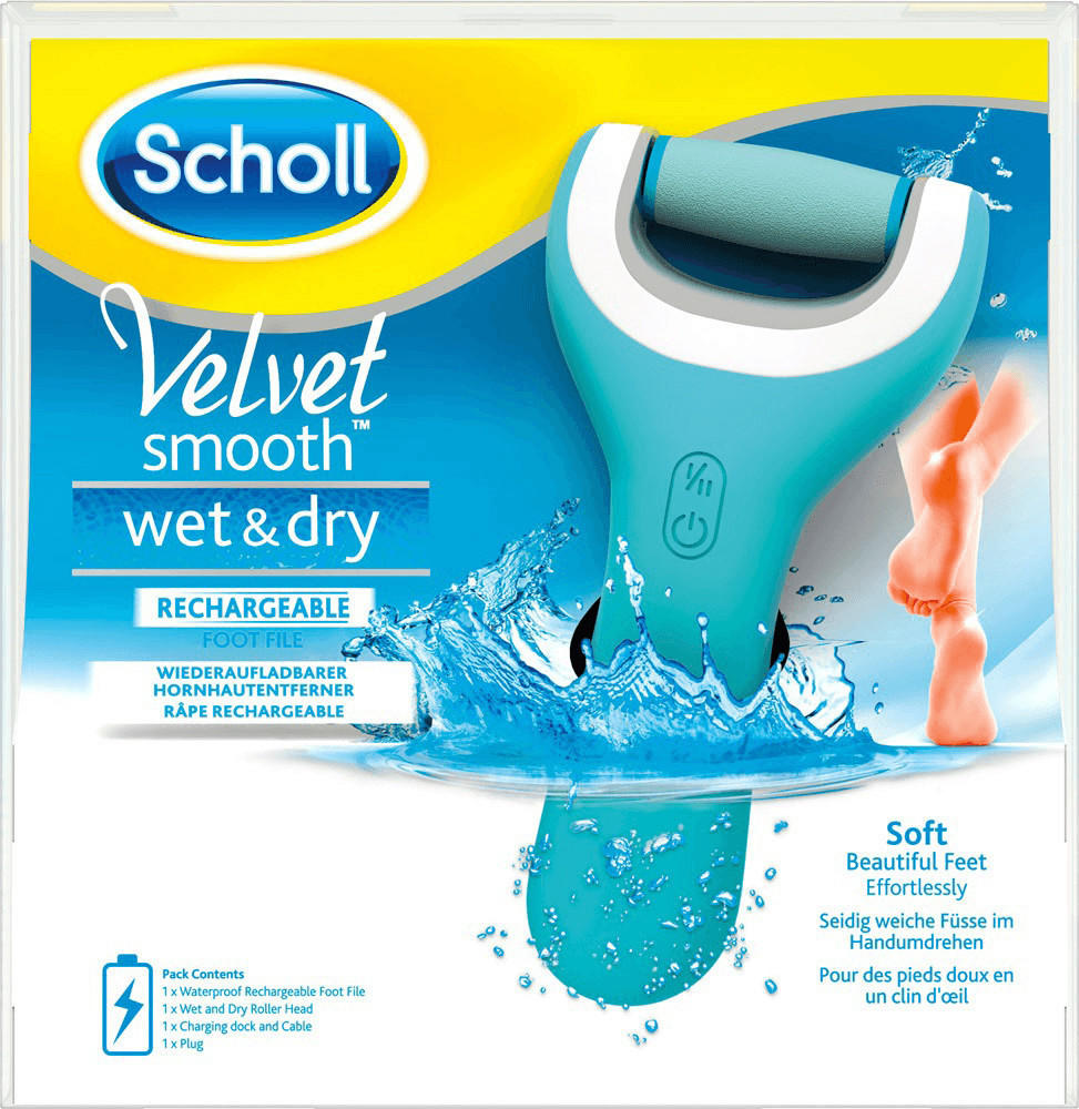 Scholl Velvet Smooth Pedi Wet & Dry turquoise Test TOP Angebote ab 39,95 €  (Oktober 2023)