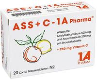 ASS + C 1A Pharma Brausetabletten 20 St Brausetabletten