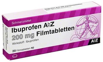 ABZ-PHARMA IBUPROFEN AbZ 200 mg Filmtabletten 20 St