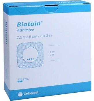 Emra-Med Biatain Schaumverband 7,5x7,5 cm selbst haftend 10 St