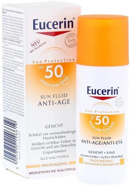 Eucerin Sun Fluid Anti-Age LSF 50 (50ml)