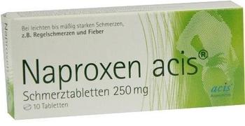 acis Arzneimittel GmbH Naproxen acis Schmerztabl. 10 stk