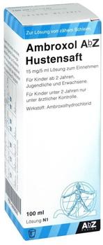 Ambroxol AbZ Hustensaft 15mg/5ml Lösung zum Einnehmen (100 ml)