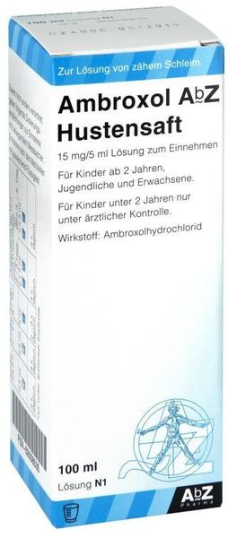 Ambroxol Abz Hustensaft 15 mg/5 ml 100 ml