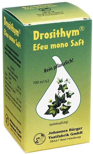 DROSITHYM Efeu Mono Saft 100 ml Flüssigkeit