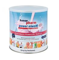 Hansepharm Power Eiwei&szlig; plus Himbeere-Va 750 g