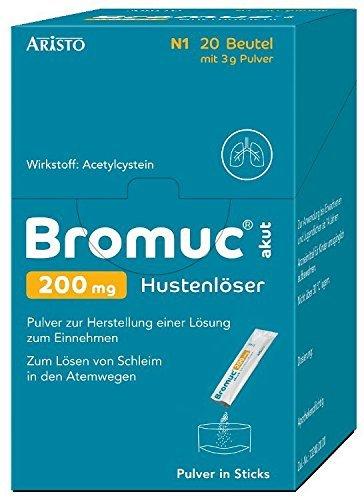 Bromuc akut 200 mg Hustenlöser (20 Stk.)