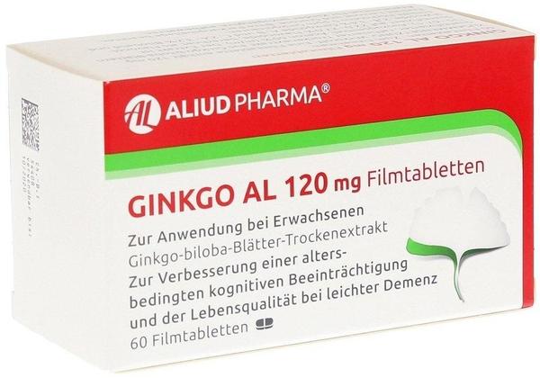 Ginkgo AL 120 mg Filmtabletten (60 Stk.)