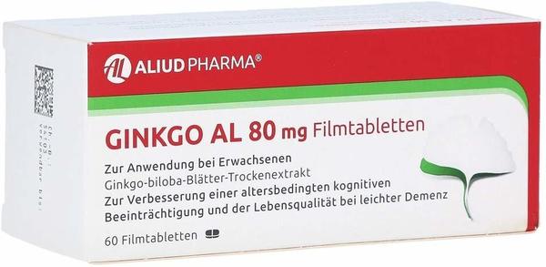 Ginkgo AL 80 mg Filmtabletten (60 Stk.)