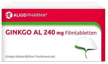 Ginkgo AL 240 mg Filmtabletten (60 Stk.) Ginkgo AL 240 mg Filmtabletten (60 Stk.)