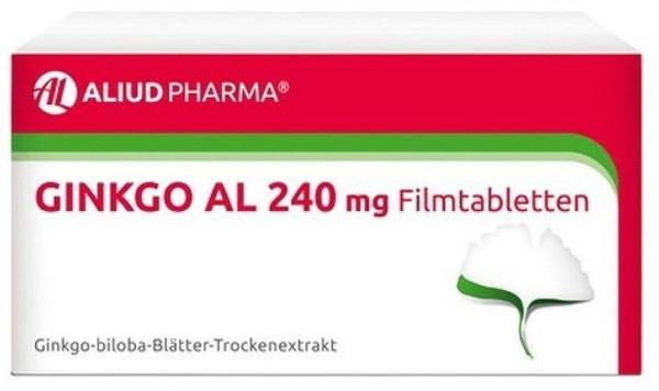 Ginkgo AL 240 mg Filmtabletten (60 Stk.)