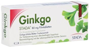 Ginkgo Stada 80 mg Filmtabletten (30 Stk.)