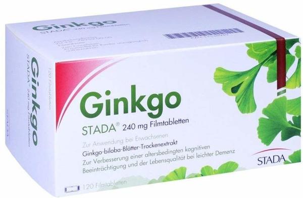 Ginkgo Stada 240 mg Filmtabletten (120 Stk.)