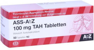 ASS TAH 100 mg Tabletten (50 Stk.)