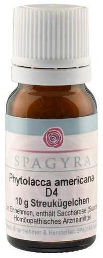 Spagyra Phytolacca Americana D 4 Globuli (10g)