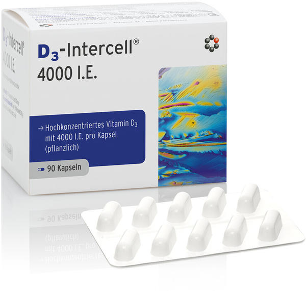 Intercell Pharma D3-Intercell 4000 I.E. Kapseln (90 Stk.)