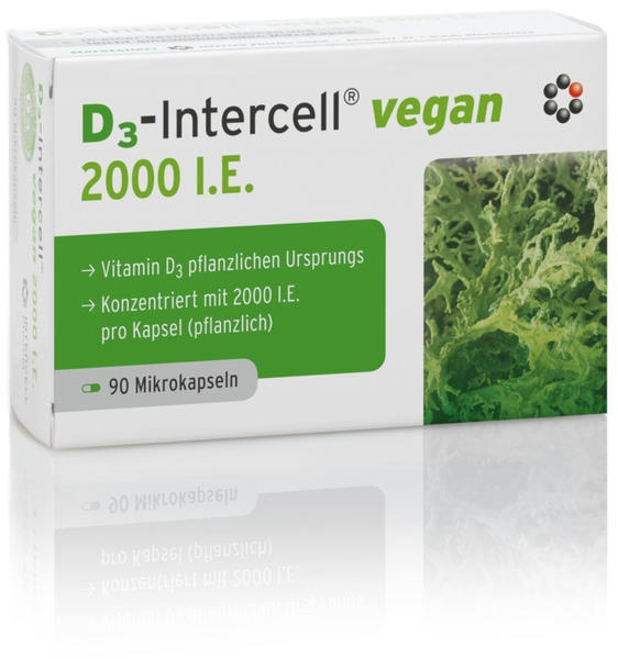 Intercell Pharma D3-intercell vegan 2000 I.E. Kapsen (90 Stk.)