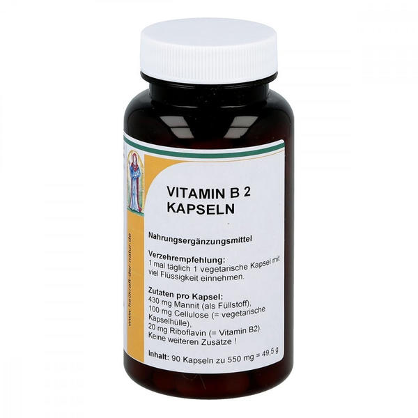 Reinhildis Apotheke Vitamin B2 20mg Riboflavin Kapseln (90 Stk.)