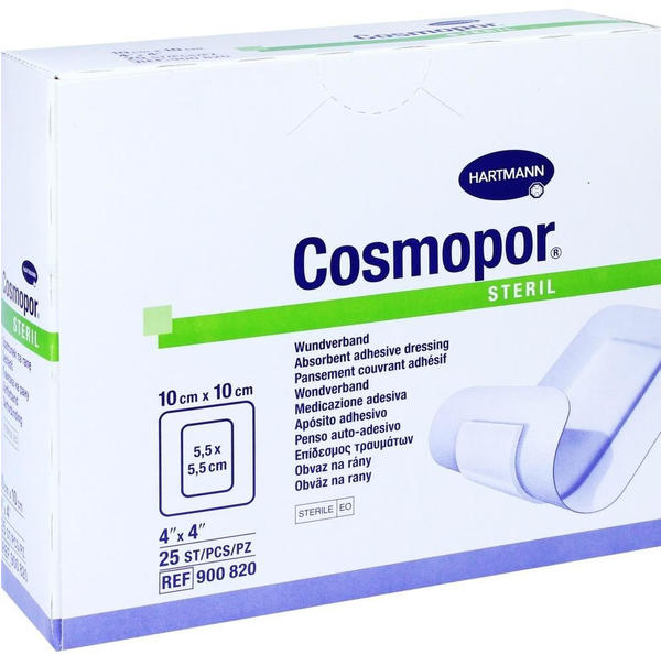 Hartmann Healthcare Cosmopor steril 10 x 10 cm (25 stk.)