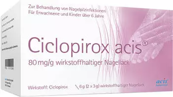 Ciclopirox 80mg/g wirkstoffhalt. Nagellack (6g)