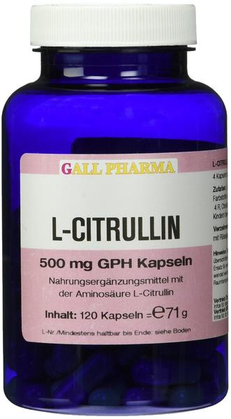 Hecht Pharma L-Citrullin 500 mg GPH Kapseln
