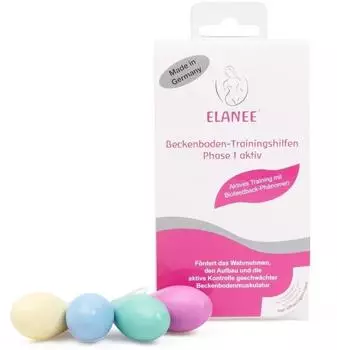 ELANEE Beckenboden-Trainingshilfen Phase I aktiv
